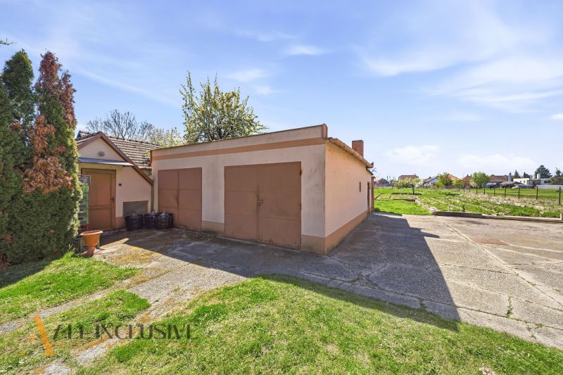 Family house in Vydrany, Dunajská Streda, with a garage and a spacious garden.