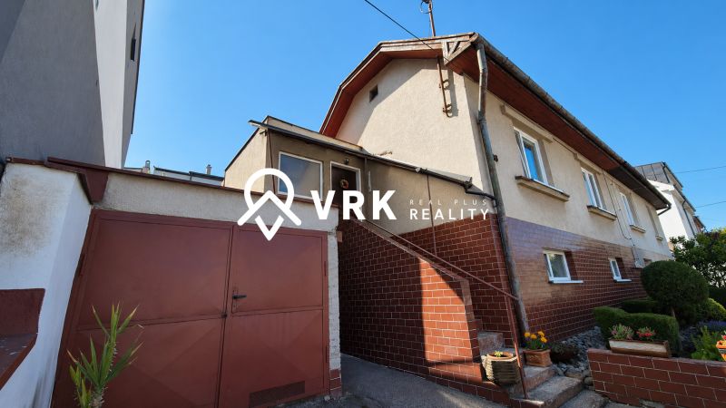 A family house on Školská Street in Košice, Juh district, with a garden and a garage.