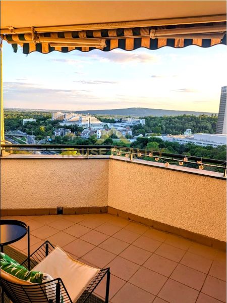 View from a 4-room apartment on Martinengova Street in Bratislava - Staré Mesto.