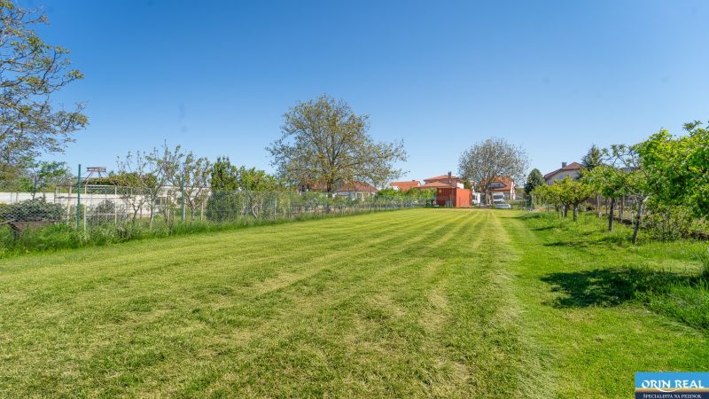 Garden on Nová Street in Viničné, suitable for residential land.