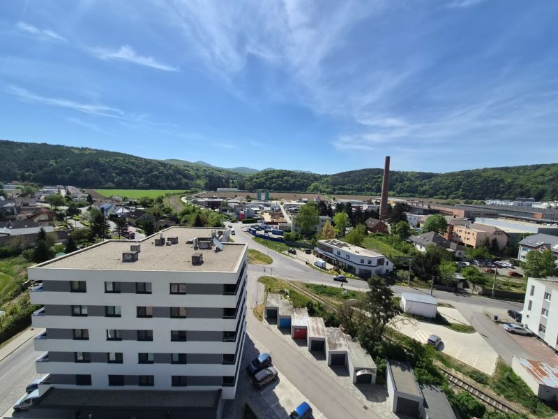 Trenčín, Pred poľom Street: view of the surroundings with residential buildings and greenery.