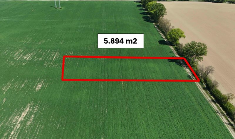 A plot of land with an area of 5,894 m² in Recreational Lands in Trhovište.