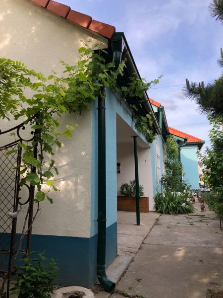 A family house on Majcichov Street in Majcichov, surrounded by greenery and paving.