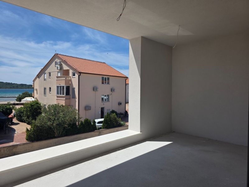 View from a 3-room apartment in Srima to the coast and properties.