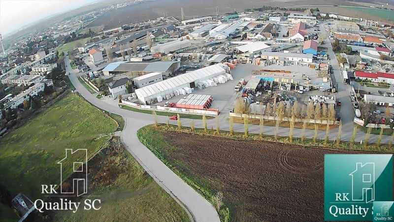 Aerial view of a commercial property at Sunny Lakes NORTH in Senec, Land - residential.