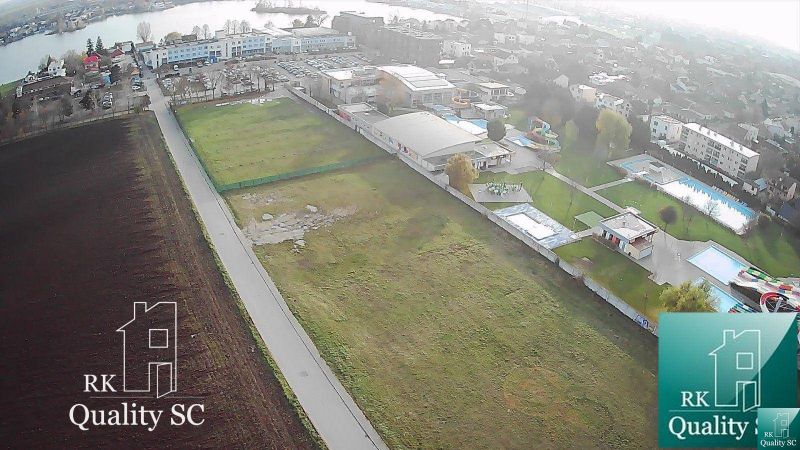Aerial view of residential plots near Sunny Lakes NORTH in Senec.