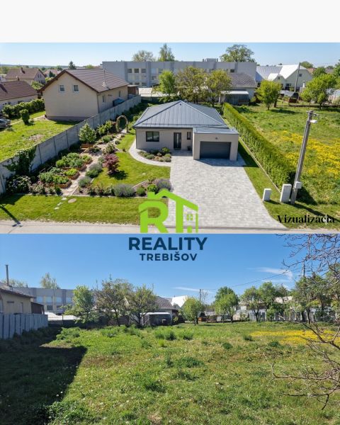 Family house and garden on a residential plot on Východná Street, Nižný Žipov.