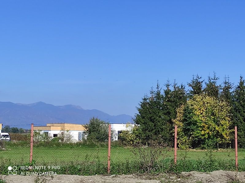 Plots - housing in Príbovce with a view of the mountains and green countryside.