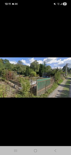 Gardens and greenery around Mástske Grefty, Stupava, in the area of recreational plots.