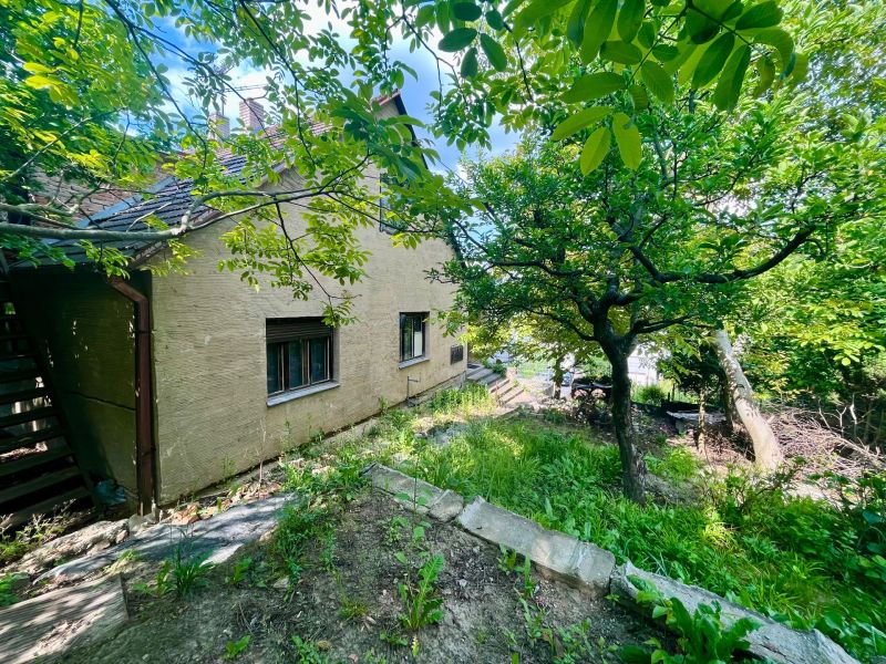 A family house with a large garden surrounded by greenery on Búdková in Bratislava - Staré Mesto.