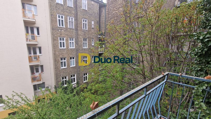 View from a 3-room apartment with a balcony on Grösslingova Street in Bratislava - Old Town.