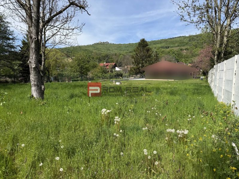 A plot for residential use in Borinka on Borinka street surrounded by greenery, grass, and trees.
