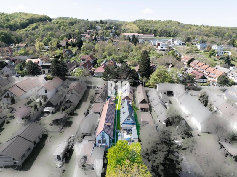 Aerial view of the area Land - housing in Bratislava IV, Jadranská Street.