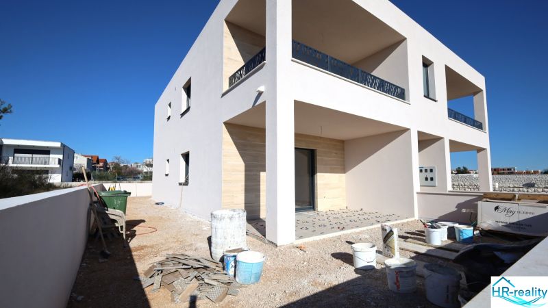 Construction of a vacation apartment in Vodice during finishing works.