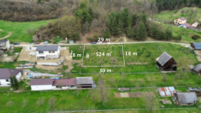 Plots - housing in Rokytov: 524 m², surrounded by nature, ideal for building a house.