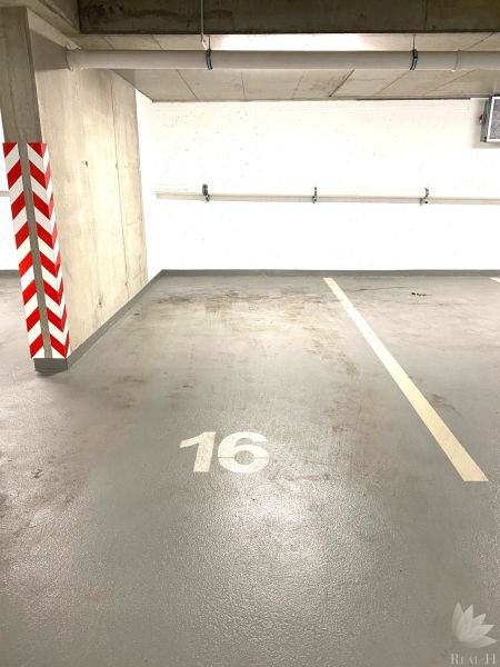 Underground parking space number 16 in the garage on Drotárska Road, Bratislava - Staré Mesto.