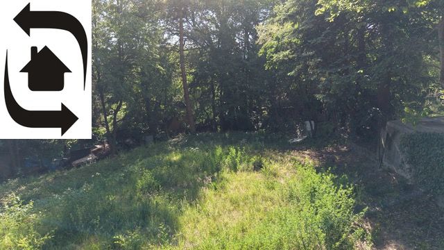 Garden with trees at Plánky in Bratislava - Lamač for Land - housing.