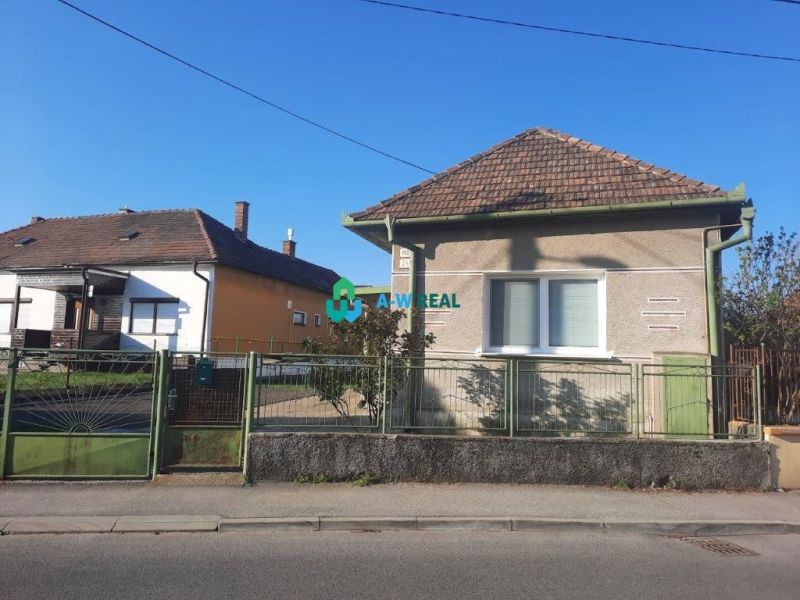 A family house on Zelená Street in Dunajská Streda with a classic roof and fencing.