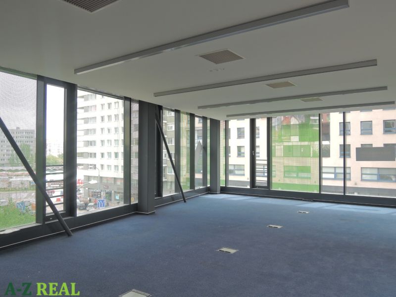 Spacious offices with large windows in Bratislava - Ružinov on Košická Street.