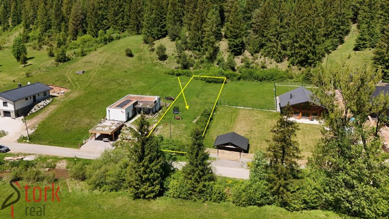 Plots - housing in Rajecká Lesná surrounded by forest, ideal for building a house.