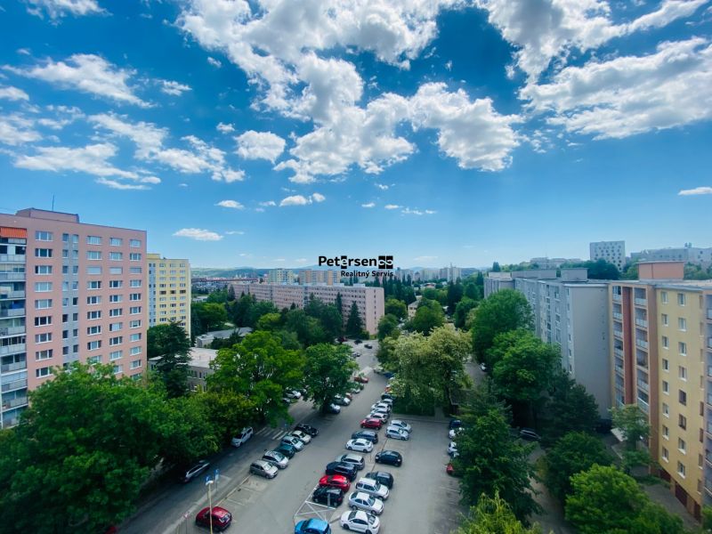 View from a 3-room apartment in Košice - Staré Mesto district on Tatranská Street.