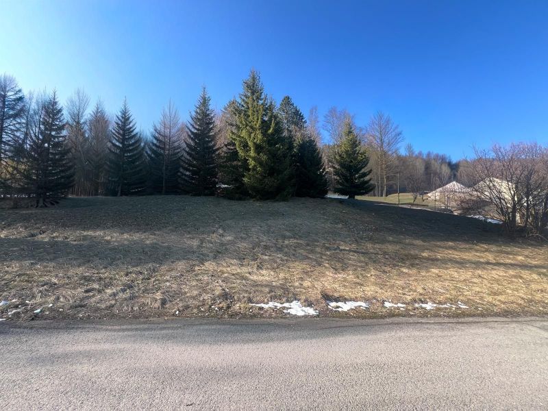 Plots - housing in Donovaly, Banská Bystrica district, Banská Bystrica region with a view of the forest vegetation.