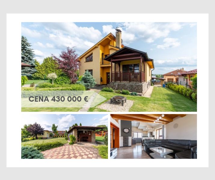 Family house in Prešov with a beautiful garden and a comfortable terrace. Price 430,000 €.