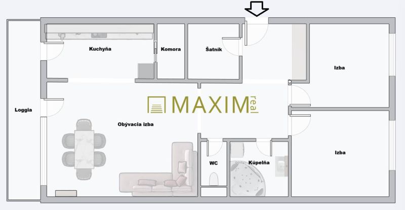 Bratislava - Podunajské Biskupice Two bedroom apartment Sale reality Bratislava - Podunajské Biskupice