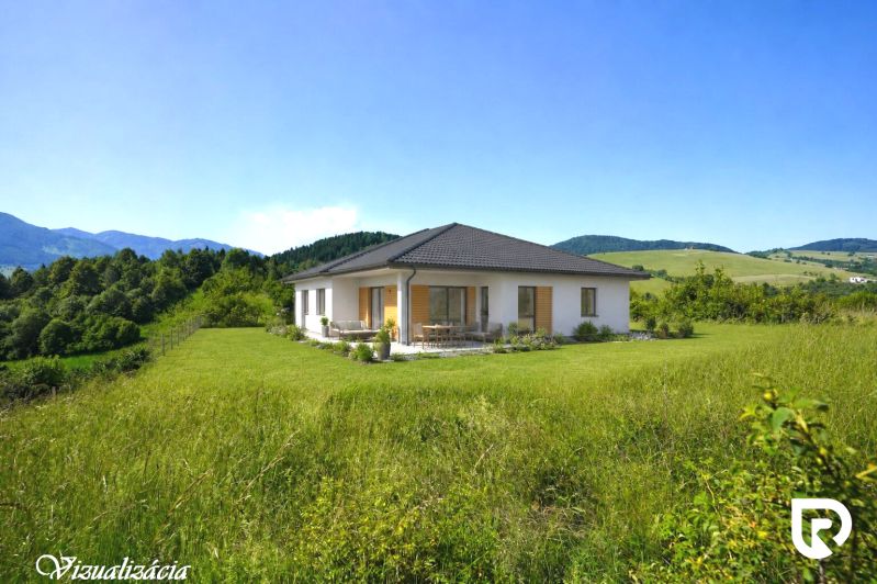 Recreational plots in Lysice offer a house amidst greenery and mountain panorama.