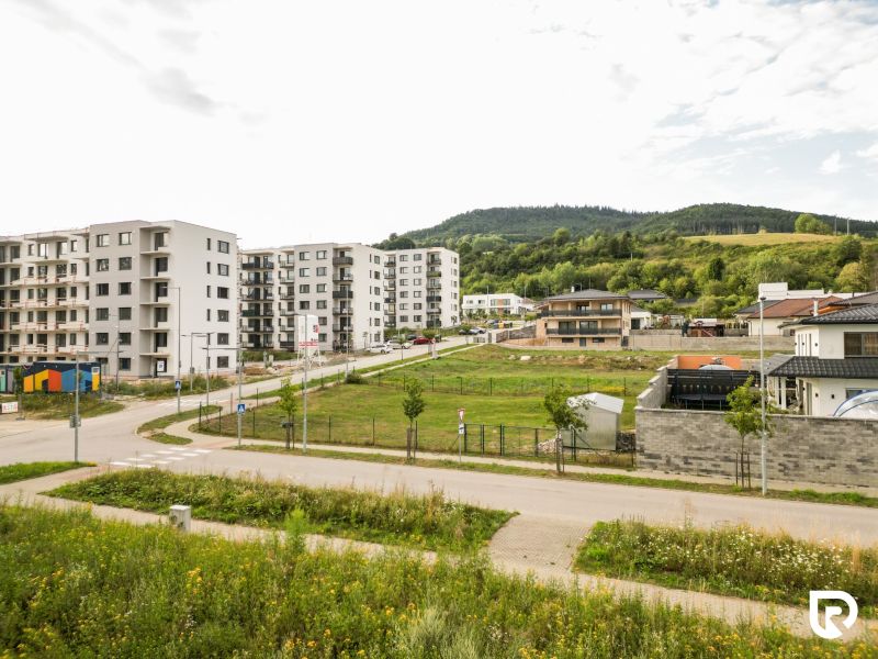 Apartment buildings in the Barracks District in Brezno suitable for living with a natural environment.