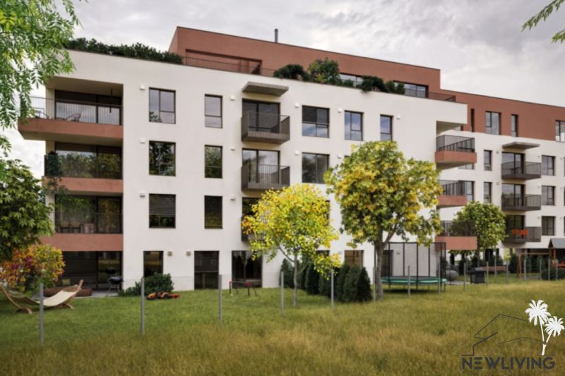 Residence on Brigádnická Street in Piešťany with three rooms and an outdoor playground.