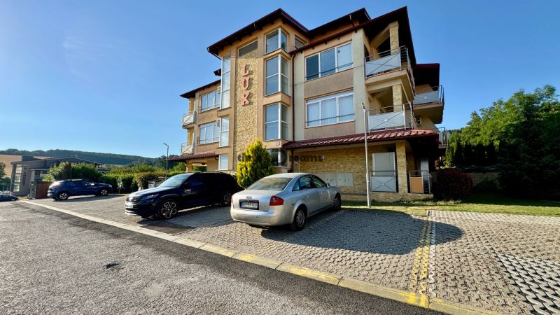 Recreational apartment building on Termálna Street in Podhájska with parking.