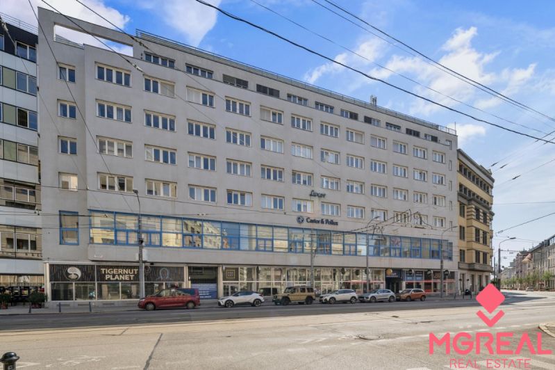 The exterior of commercial premises on Štúrova Street in Bratislava - Old Town.