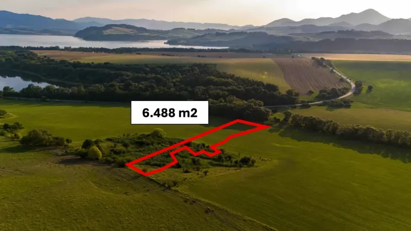 Panorama of Unique Properties in Liptovský Trnovec with an area of 6,488 m².