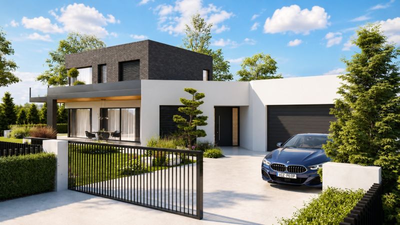 Modern family house with a terrace in Vlčia dolina, Suchá nad Parnou, Residential plots.