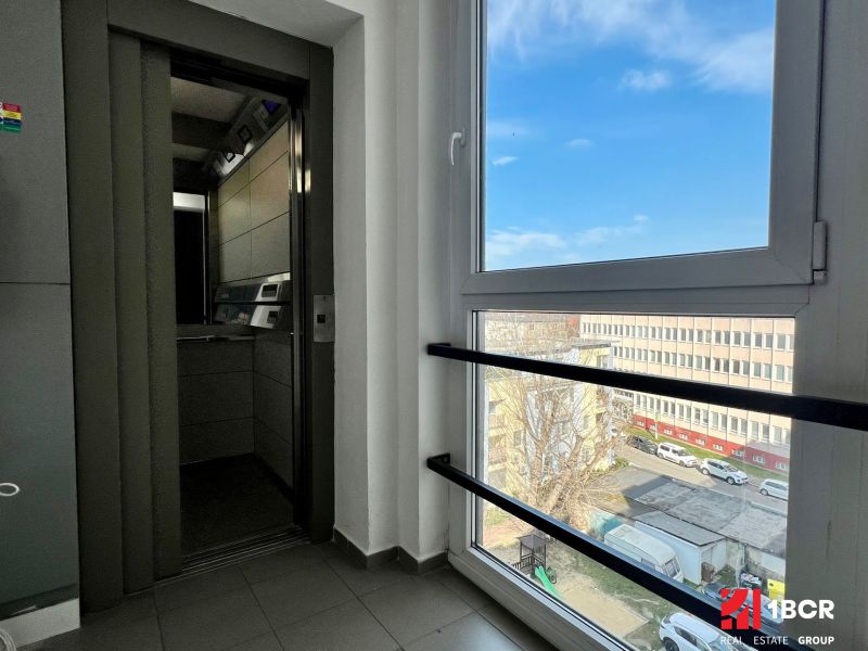 View from a 2-room apartment on Vajnorská Street in Bratislava - Nové Mesto.