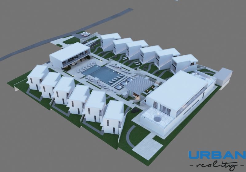 Proposal for commercial land in Matemwe, Unguja North East, with a private pool and villas.