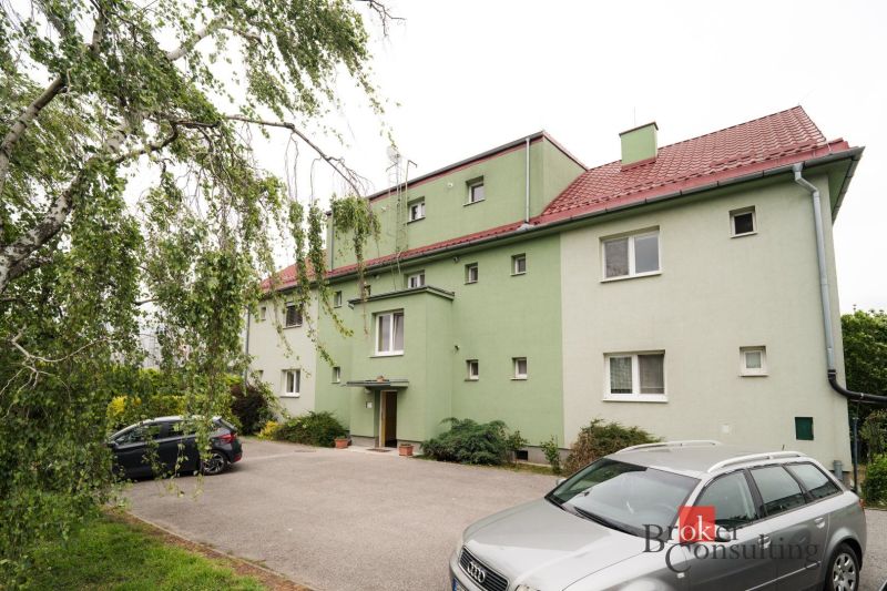 The exterior of an apartment building on Štúrova Street in Nitra, offering 3-room apartments.