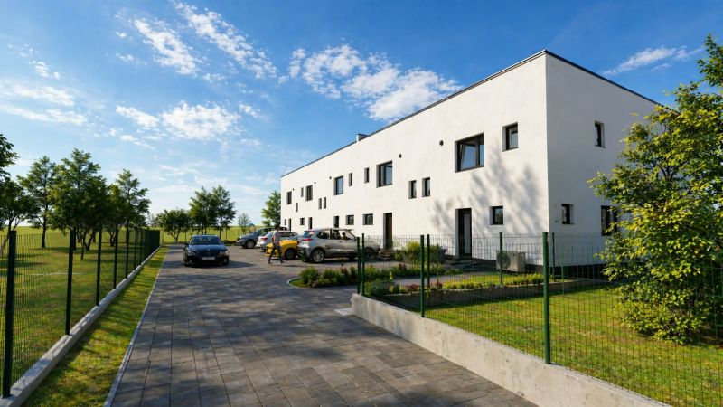 A family house in Nová Polhora on Nová Polhora with parking and greenery.
