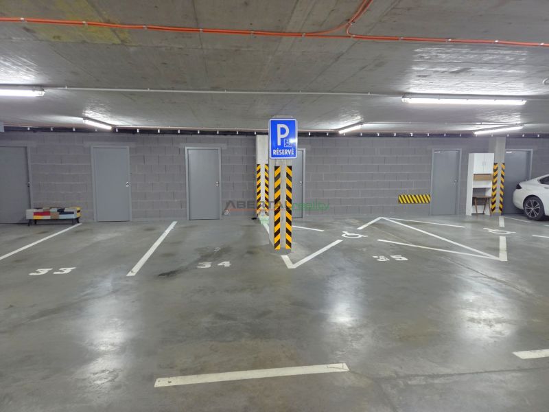 Underground garage with reserved parking on Malokrasňanská Street in Bratislava - Rača.