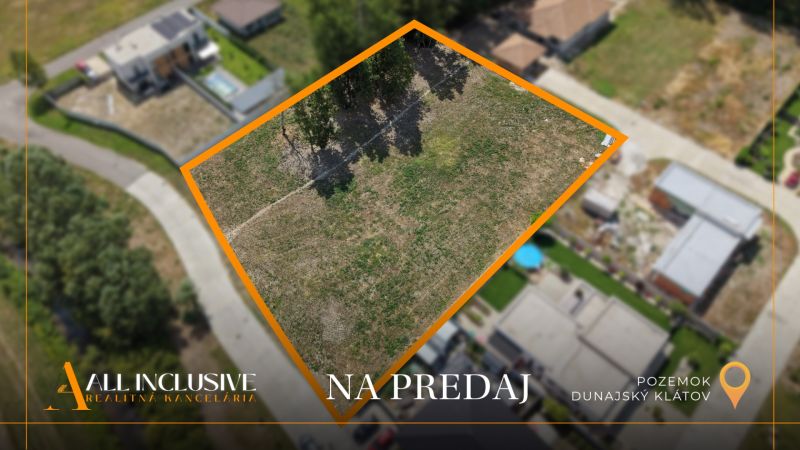 Land for sale in Dunajský Klátov suitable for housing, close to roads and homes.