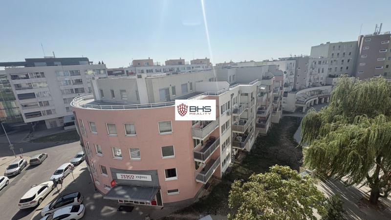 Residential complex on Kresánkova Street, Bratislava - Karlova Ves with surroundings and greenery.