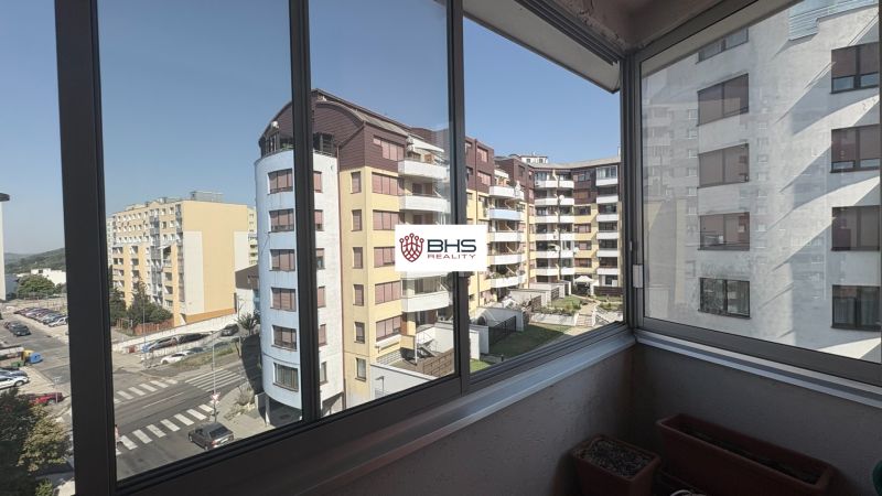 View from a 2-room apartment on Kresánkova Street in Bratislava - Karlova Ves.