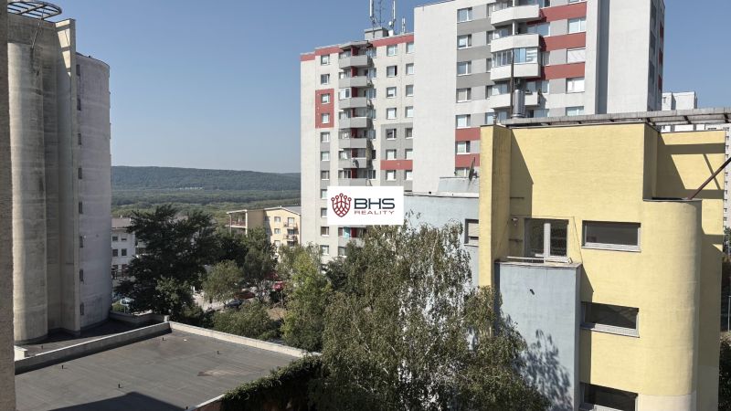 View of the housing estate with apartment buildings in Bratislava - Karlova Ves on Kresánkova Street.