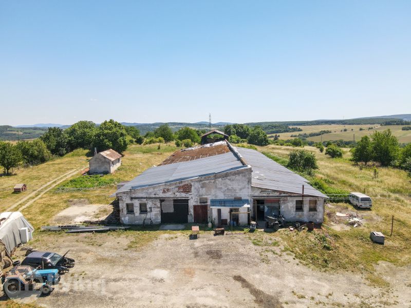 Stará Turá showcases unique properties with old buildings in a picturesque landscape.