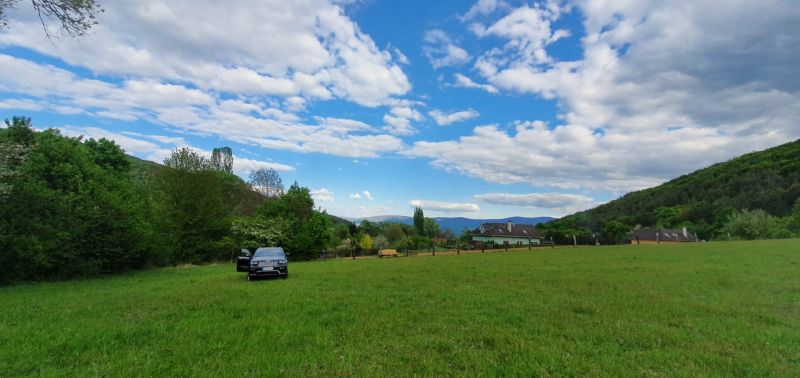 A plot for residential use in Nitrianske Sučany surrounded by nature and open countryside.