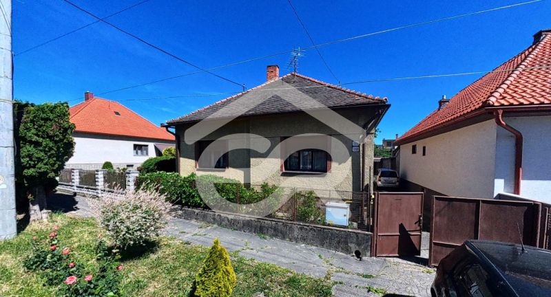 A family house on Sládkovičova 135 in Zlaté Moravce, with a garden and a car.