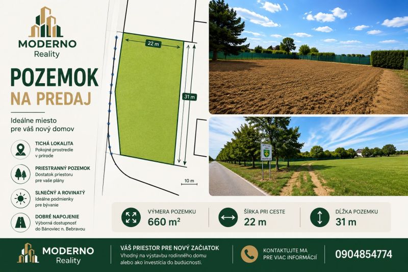 Land for sale in Pravotice, ideal for living, quiet location, good connectivity.