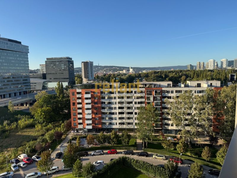 View from a one-room apartment on Bosákova Street in Bratislava - Petržalka.