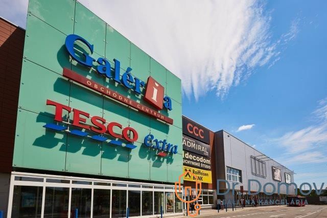 Shopping center on Studenohorská Street in Bratislava - Lamač with Tesco and CCC stores.